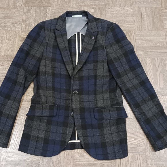 Scotch & Soda check blazer jacket Size s/46 - Picture 1 of 3